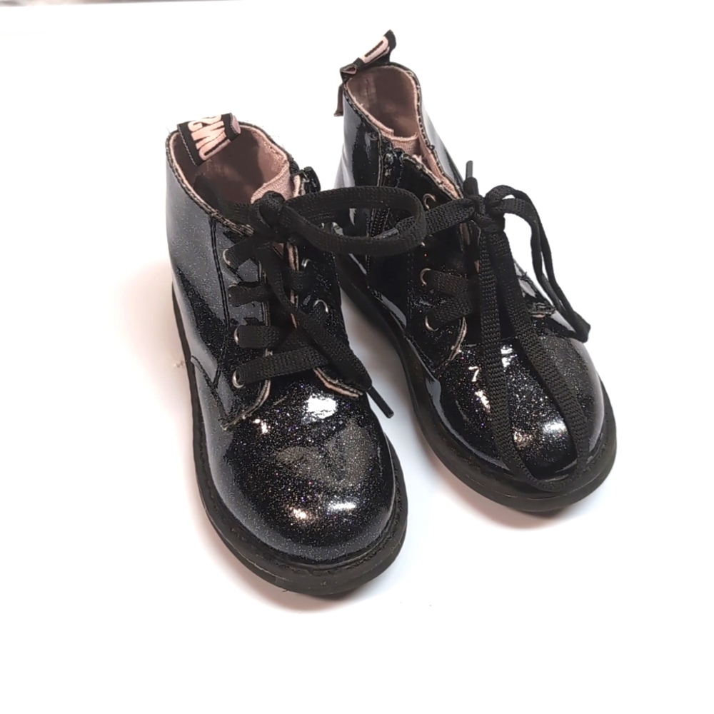 4/$20 Zara sparkly moto boots zip up